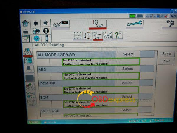 nissan consult 3 plus install not on toughbook